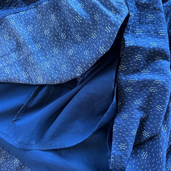 Anthropologie patterned blue sundress - Picture 4 of 4